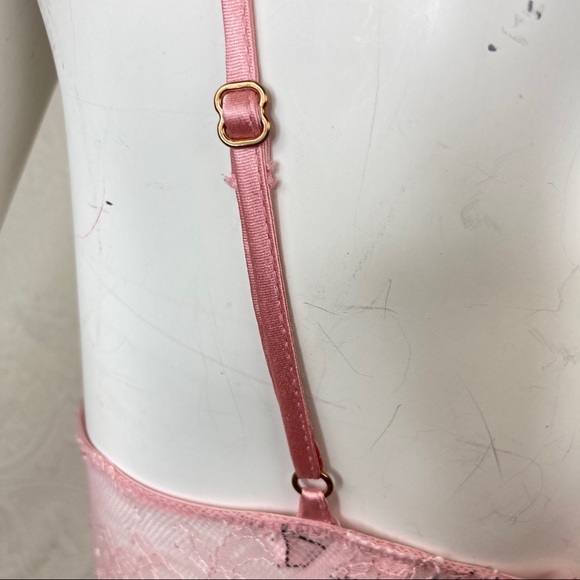 Victoria’s Secret Sheer Lace Up Back Sexy Slip - Picture 10 of 14